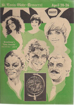 TV DIGEST St Louis MO April 20 1974 Falk Tyson Midler Minnelli Henderson cover - £7.78 GBP