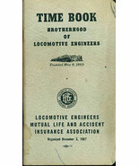 1968 RAILROAD BoLE Employee&#39;s Time Book - $13.55 CAD