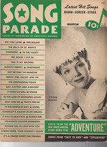 Song Parade March 1946 Sinatra Lucy Gable Spellbound - £7.90 GBP