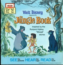 THE JUNGLE BOOK (1977) Walt Disney Book (without cassette tape) - £7.90 GBP