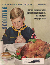 SCOUTING Boy Scout magazine November 1964 Walt Cronkite - $9.89