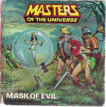 MASTERS OF THE UNIVERSE Mask of Evil (1985) Hasbro color hardcover (no r... - $9.89