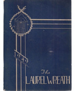 THE LAUREL WREATH 1949 Senior Annual Lancaster Mennonite School (Pennsyl... - $12.86