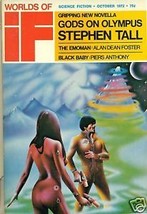 WORLDS OF IF October 1972 Piers Anthony Alan D. Foster - £7.75 GBP