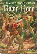 1946 Merry Adventures Of Robin Hood By Howard Pyle Hc - £19.53 GBP