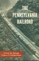 PENNSYLVANIA RAILROAD illustrated 24-page booklet circa 1950&#39;s-1960&#39;s - $9.89