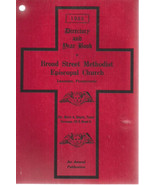 1933 BROAD STREET METHODIST EPISCOPAL CHURCH Directory Year Book (Lancas... - $9.89