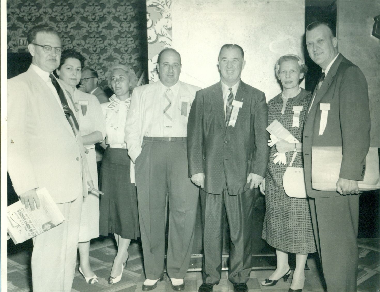 THEODORE R. McKELDIN 1955 vintage group photograph (Governor of Maryland) - $9.89