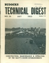 Budocks Technical Digest US Navy newsletter #36 July 1953 Articles Index  #1-34 - £7.88 GBP
