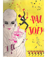PAL JOEY Theatre Program (1950&#39;s) Lionel Stander, Esquire Girl Barbara N... - £10.11 GBP
