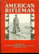 AMERICAN RIFLEMAN Magazine September1933 published by National Rifle Association - £7.90 GBP