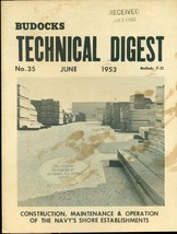 Budocks Technical Digest US Navy newsletter #35 June 1953 - £7.88 GBP