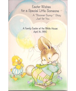 1990 A FAMILY EASTER AT THE WHITE HOUSE American Greetings Sample Card - $20.35 CAD