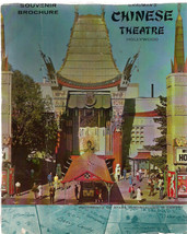 Grauman&#39;s Chinese Theatre Hollywood Souvenir Brochure (1960) Many Star Photos! - £7.74 GBP