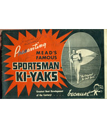 MEAD&#39;S FAMOUS SPORTSMAN KI-YAKS 1939 illustrated 32page large fold-open ... - £11.89 GBP