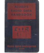 ALLIED RADIO DATA HANDBOOK (1954) Allied Radio Corporation, Chicago 52-p... - $13.49 CAD