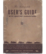 GENERAL MOTORS illustrated 68-pg Automobile User&#39;s Guide with Wartime Su... - $13.56 CAD