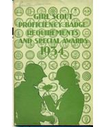 GIRL SCOUT PROFICIENCY BADGE REQUIREMENTS AND SPECIAL AWARDS (1934) 100 ... - $33.93 CAD