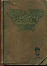 1929 HISTORY AND RHYMES OF THE LOST BATTALION by Buck Private McCollum S... - $24.74