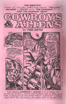 NEMO #3 fanzine published in 1995 with ad for COWBOYS &amp; ALIENS #1 by Tom Arvis - £7.90 GBP