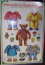 TEDDY BEARS with assorted costume changes (1983) Merrimack (unused) Hong Kong - £7.90 GBP