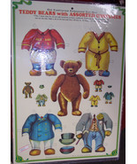 TEDDY BEARS with assorted costume changes (1983) Merrimack (unused) Hong... - £7.95 GBP
