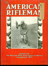 AMERICAN RIFLEMAN Magazine July 1933 published by National Rifle Association - £7.93 GBP