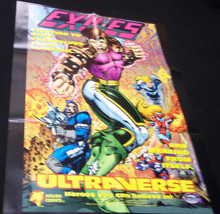 EXILES (1993) 18&quot; x 25&quot; Malibu Comics Ultraverse promotional poster - $9.89