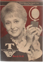 TV DIGEST St. Louis MO March 24 1973 Celeste Holm cover Charley Weaver - £7.93 GBP