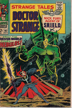 STRANGE TALES #162 (1967) Marvel Comics CAPT AMERICA Steranko SHIELD VG+/F- - £23.64 GBP