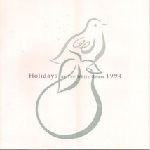 1994 HOLIDAYS AT THE WHITE HOUSE 12-page booklet (Bill &amp; Hillary Clinton) - $9.89