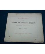 1849 LEGEND OF SLEEPY HOLLOW etchings by F.O.C. Darley (American Art-Union) - £77.31 GBP