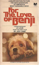 FOR THE LOVE OF BENJI by I.F. Love &amp; Joe Camp (1977) Scholastic color photos pb - £7.77 GBP