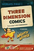 Three Dimension Comics #1 Mighty Mouse (1953) St. John - £77.57 GBP