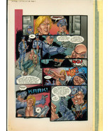 1996 BATTLESTAR GALACTICA STARBUCK pg 3 Color Key Art - €42,21 EUR