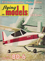 Flying Models Magazine September 1975 R/C Model Boats - £7.75 GBP