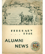 UNIVERSITY OF MARYLAND ALUMNI NEWS February 1946 newsletter - £7.80 GBP