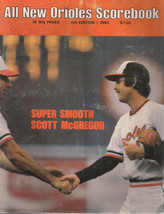 1980 Baltimore Orioles Scorebook 52 Pages - £7.77 GBP