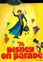 &#39;74 DISNEY ON PARADE full-color illustrated Program Book - £7.80 GBP