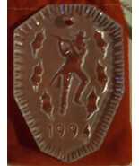 Waterford Crystal TWELVE DAYS OF CHRISTMAS 1994 Twelve Pipers Piping orn... - $67.87 CAD