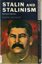 Stalin And Stalinism By Martin Mc Cauley (1995) Longman Sc - £7.43 GBP