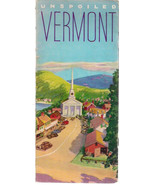 UNSPOILED VERMONT 1940&#39;s 24-page color tourism booklet - €8,48 EUR