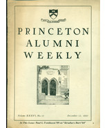 PRINCETON ALUMNI WEEKLY December 13, 1935 University newsletter (New Jer... - $9.89