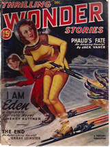 Thrilling Wonder Stories December 1946 Kuttner Leinster Vance L Sprague De Camp - £19.94 GBP