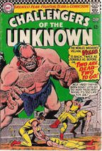 CHALLENGERS OF THE UNKNOWN #52 (1966) DC Comics  VG+ - $9.89