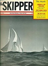 THE SKIPPER Chesapeake Bay Boating Magazine April 1956 - £7.77 GBP