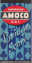 AMOCO American Oil Company vintage Bridge Score Pad (undated) - $9.89