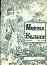 MUZZLE BLASTS December 1975 rifle fan magazine - £7.90 GBP