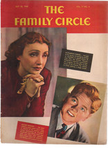 FAMILY CIRCLE magazine July 26, 1940 Mickey Rooney cover, Spam ad - £7.88 GBP