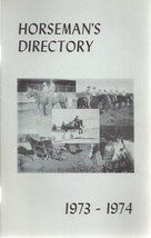 1973 1974 Maryland Horseman&#39;s Directory Clubs Shows Vets Equipment Etc. - £7.78 GBP